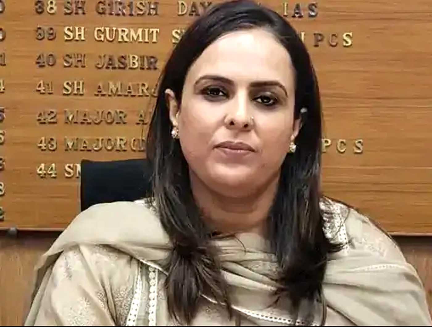जिला मैजिस्ट्रेट कम एडीसी (जनरल) अमनिंदर कौर। (फाइल फोटो)