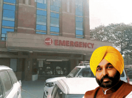 पंजाब सीएम भगवंत मान फोर्टिस अस्पताल में भर्ती।