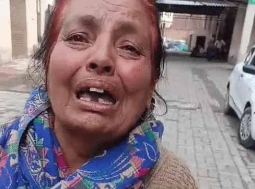 बीएसएफ जवान जसविंदर सिंह की मां।